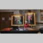 Physical documentation of Kevin G. Saunders | KGS Studios fine art prints in a public exhibition setting. Verifies the public vetting of manual hyperrealism portraits, orchid studies, and HTTX-97442. San Antonio archive proof of physical reality.