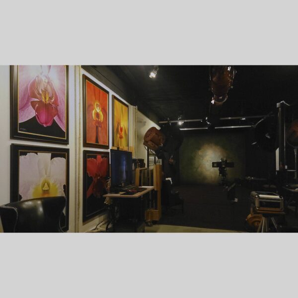 107 Blue Star Atelier Interior - San Antonio 16 Physical documentation of the 107 Blue Star atelier, verifying the manual hyperrealism environment for Kevin G. Saunders | KGS Studios. This San Antonio atelier proof confirms the tools and lighting used for museum-grade commissions. Physical reality asset; no generative AI used.